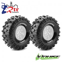 Ruedas Crawler 1.9" Louise CR-ROWDY 1/10 Solo Gomas