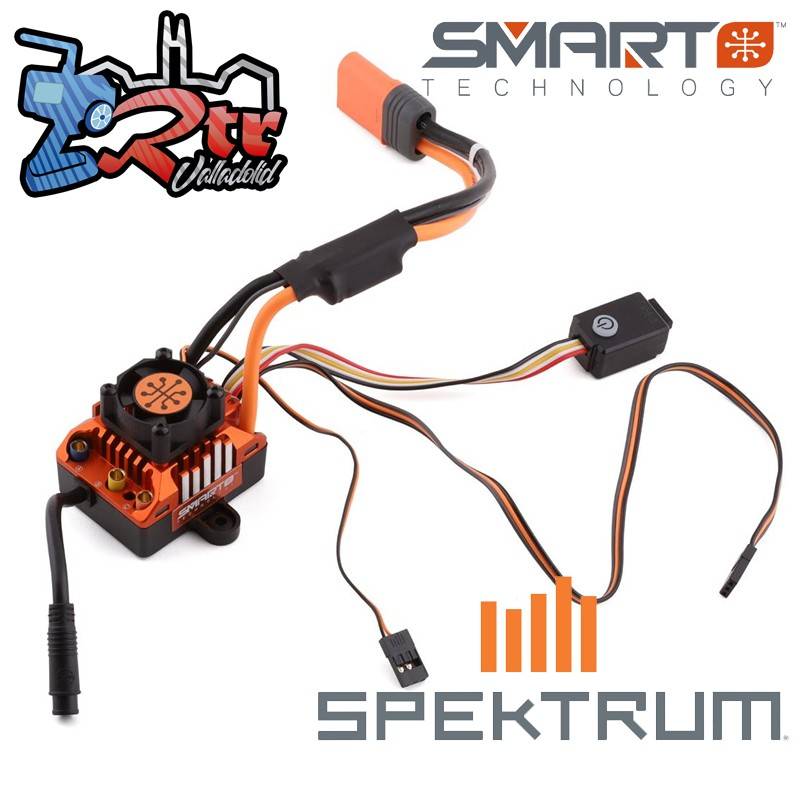 Variador Spektrum Firma 120A Sensored Brushless Smart Crawler ESC