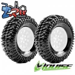 Ruedas Louise Crawler 1.9" CR-CHAMP-Class1 106mm 1/10 Solo Goma LR-T3345VI