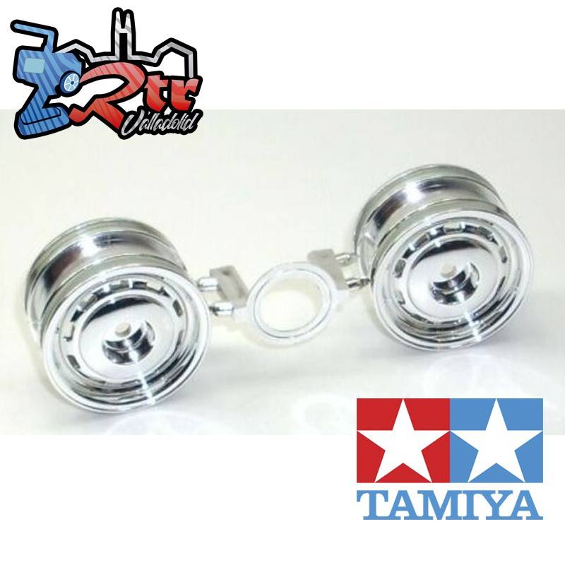 Llantas Tamiya 1/10 12mm 2 Unidades Para Volkswagen Escarabajo 35219