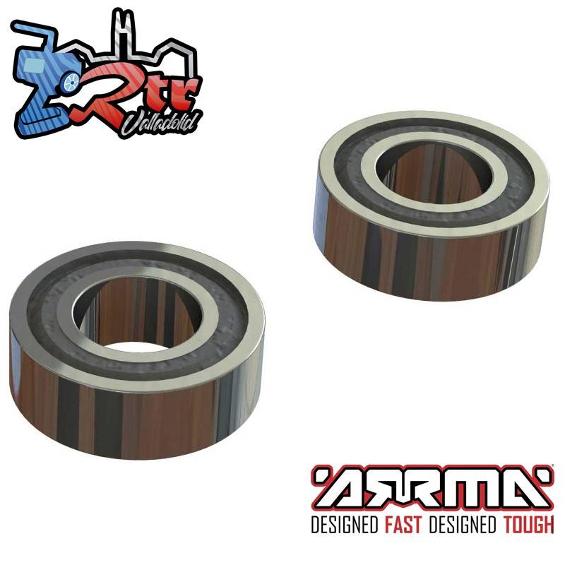 Rodamiento de bolas 6x12x4mm 2RS 2 Unidades ARA610041