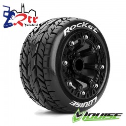 Ruedas 12mm 1/16 Louise ST-ROCKET Pegadas Rellenas