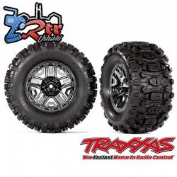 Ruedas Traxxas Sledgehammer 2.8 12mm Cromo TRA9072