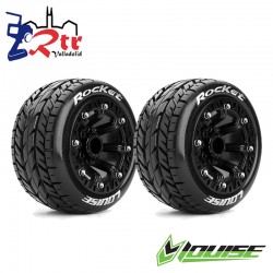Ruedas 12mm 1/16 Louise ST-ROCKET Pegadas Rellenas