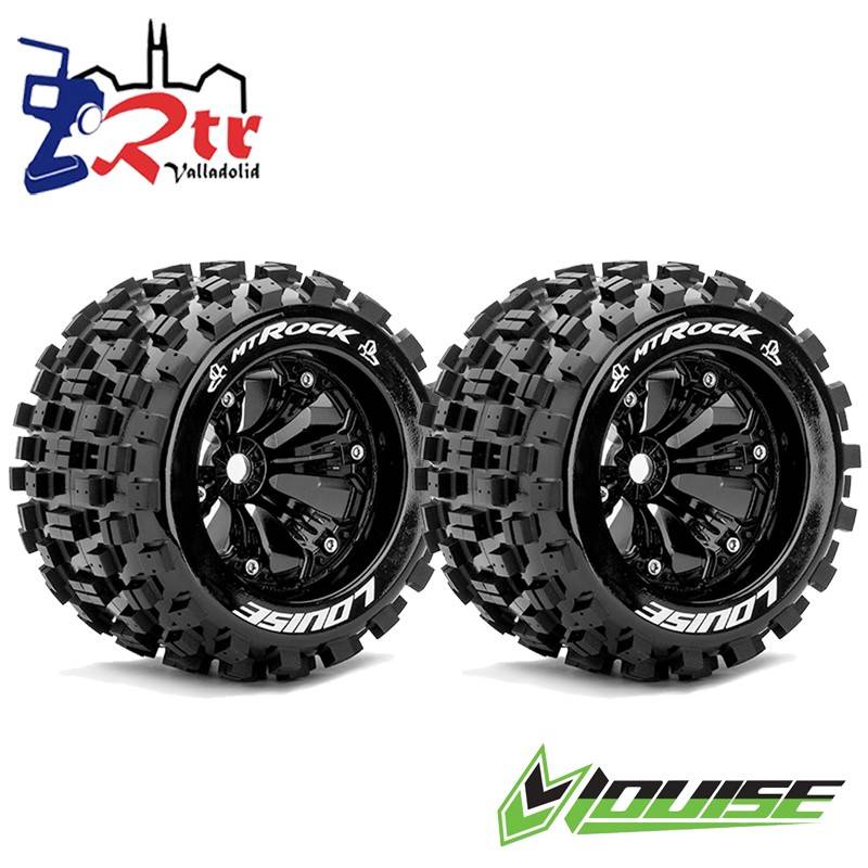 Ruedas 17mm Monster 1/8 Louise MT-ROCK 0 Outset Pegadas Rellenas