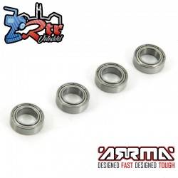 Rodamientos 6x10x3mm 4 Unidades Arrma AR610006