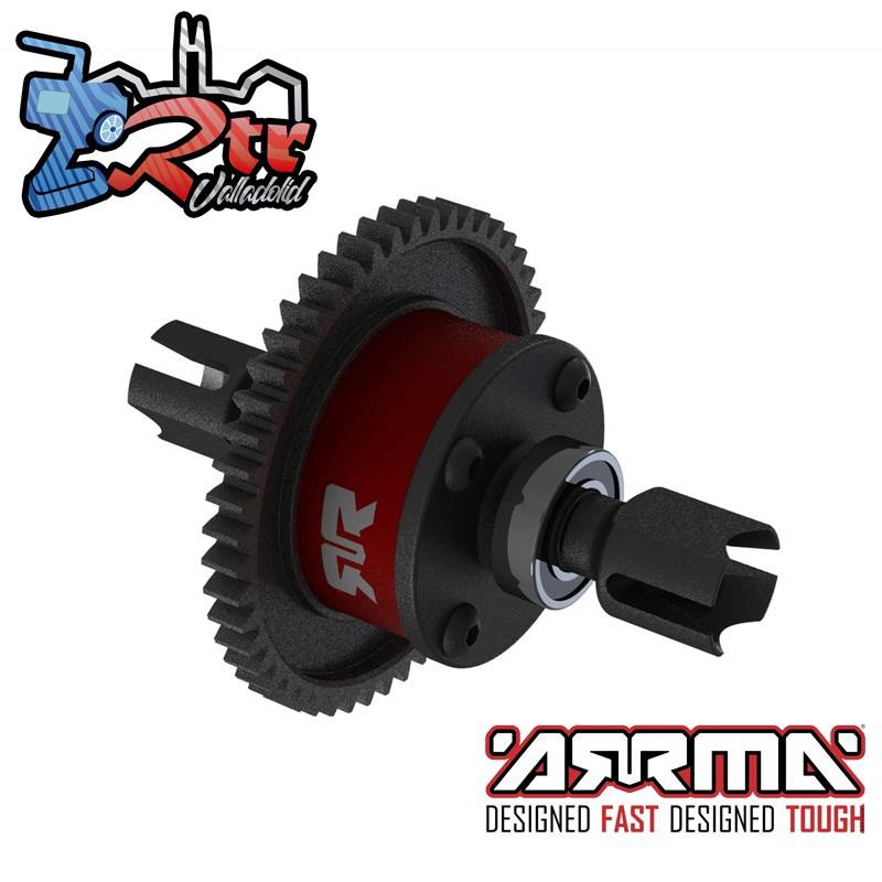 Juego de diferencial central de aluminio, 50T 200K Arrma ARA311118