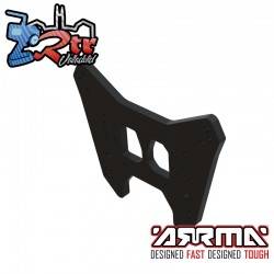 Torre de choque trasera, aluminio, negro Arrma ARA320687