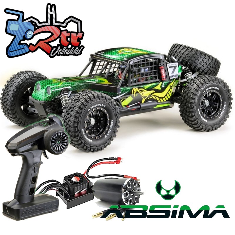 Absima Rock Racer Manba 7 Verde 6s 1/7 RTR 4Wd Brushless