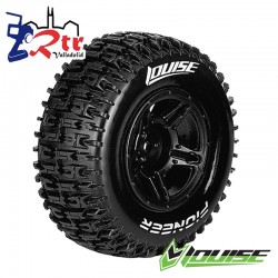 Ruedas 12mm SC 1/10 Louise SC-PIONEER Pegadas Rellenas