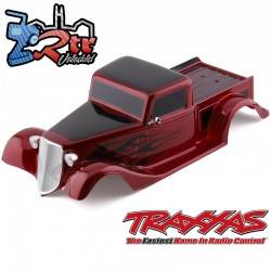 Carrocería TRAXXAS Factory Five '35 Hot Rod Truck completa roja pintada TRA9335R