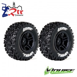 Ruedas 12mm SC 1/10 Louise SC-UPHILL Pegadas Rellenas