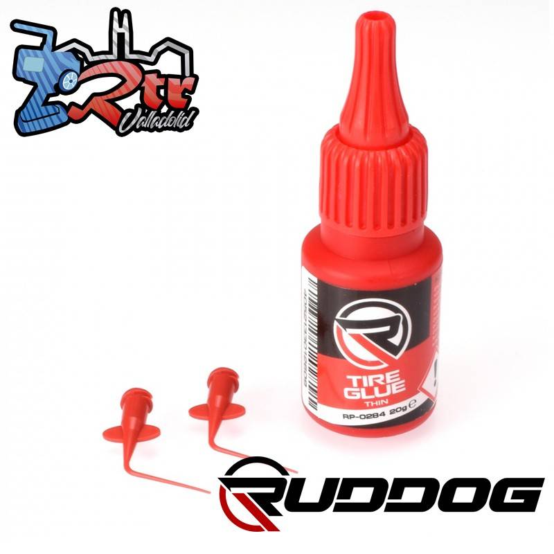 Pegamento para ruedas con punta delgada Ruddog