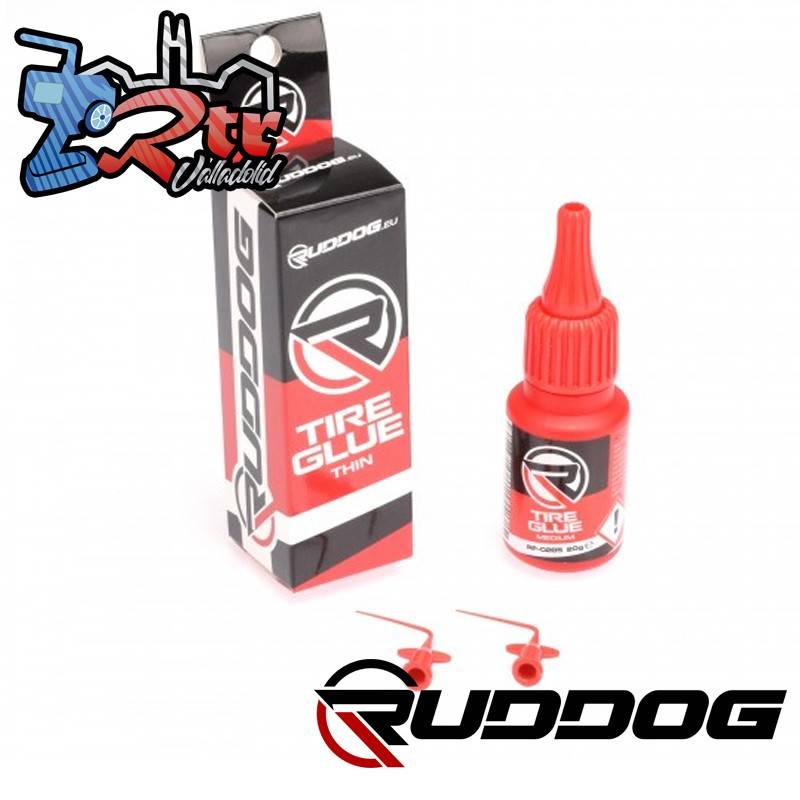 Pegamento para ruedas con punta Media Ruddog