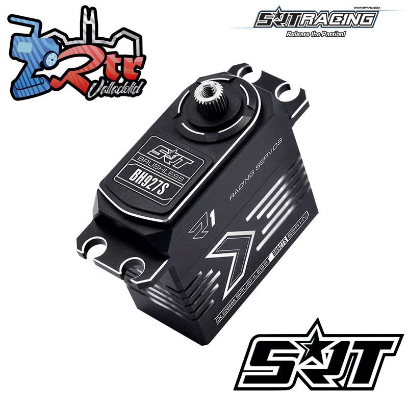 Servo SRT BH927S BL HV 23.0kg/0.075sec 7.4v Brushless Piñoneria Metálica Caja de aluminio CNC de alta velocidad