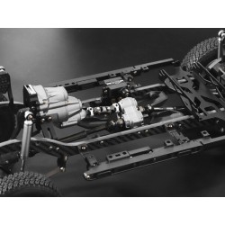 Chasis Boom Racing BRX02 1/10 4WD con 4 links para carroceria Team Raffee D110