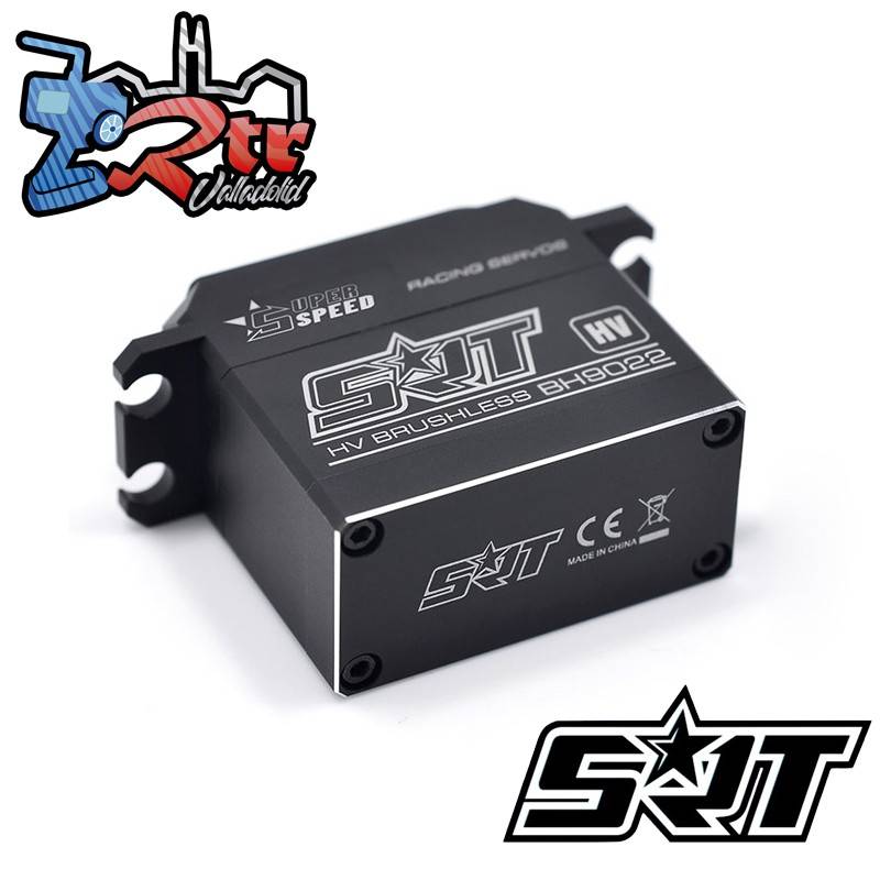 Servo SRT BH9022 HV 20.0kg/0.065sec 7.4v Brushless Piñoneria Metálica Caja de aluminio CNC de alta velocidad