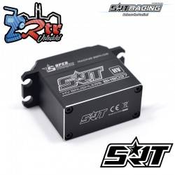Servo SRT BH9037 HV 35.0kg/0.14sec 7.4v Brushless Piñoneria Metálica Caja de aluminio CNC de alta velocidad