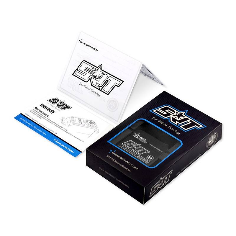 Servo SRT BH9037 HV 35.0kg/0.14sec 7.4v Brushless Piñoneria Metálica Caja de aluminio CNC de alta velocidad