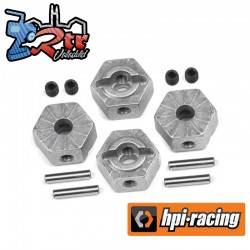 Hexagonos 12mm con pasadores blokeados 4 Unidades HPI-116875