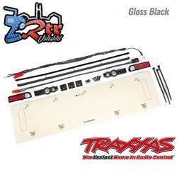 Juego de luces DragSlash con molduras negras Traxxas TRA9497