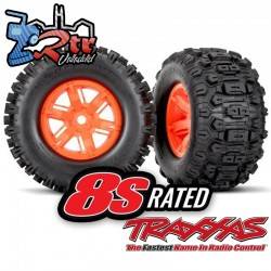 Ruedas Traxxas Sledgehammer® X-Maxx pegadas Ensambladas...