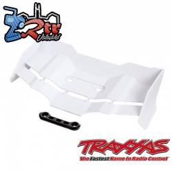 Aleron y arandelas Blanco Traxxas TRA9517A