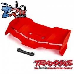 Aleron y arandelas Rojo Traxxas TRA9517R