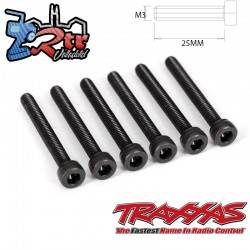 Tornillos hexagonales 3x25mm Traxxas TRA2581X