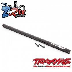 Soporte de chasis barra en T aluminio 6061-T6 anodizado en negro Traxxas TRA9523