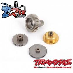 Juego de engranajes, metal para servo 2275 Traxxas TRA2277