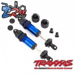 Amortiguadores, GT-Maxx®, aluminio anodizado azul, completamente ensamblados sin resortes Traxxas TRA9660