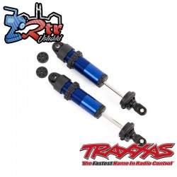 Amortiguadores, GT-Maxx®, Largos, aluminio anodizado azul, completamente ensamblados sin resortes Traxxas TRA9660
