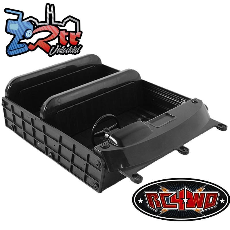 Interior completo de cuatro puertas RC4WD Mojave II con detalles de metal Z-B0119