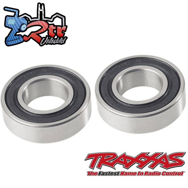 Rodamientos 10x19x5mm 2 Unidades sellados con caucho negro Traxxas TRA4889X