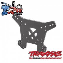 Torre de choque, trasera, aluminio 6061-T6 anodizado Gris Traxxas TRA9538A