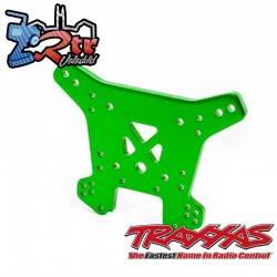 Torre de choque, trasera, aluminio 6061-T6 anodizado Verde Traxxas TRA9538G