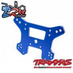 Torre de choque, delantera, aluminio 6061-T6 anodizado Azul Traxxas TRA9539