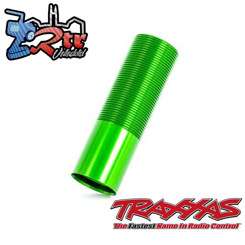 Cuerpo amortiguador largo GT-Maxx® aluminio, anodizado Verde Traxxas TRA9665G