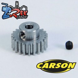 Piñon Carson 26T Modulo 0.6 eje 3.2 mm Acero 500013430