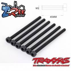 Tornillos, máquina de cabeza hueca de 3x45 mm 6 unidades...