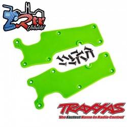 Cubiertas de brazo de suspensión Verdes delanteras Traxxas TRA9633G