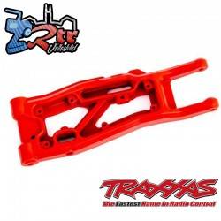 Brazo de suspensión delantero derecho Rojo Traxxas TRA9530R