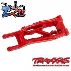 Brazo de suspensión delantero izquierdo Rojo Traxxas TRA9531R