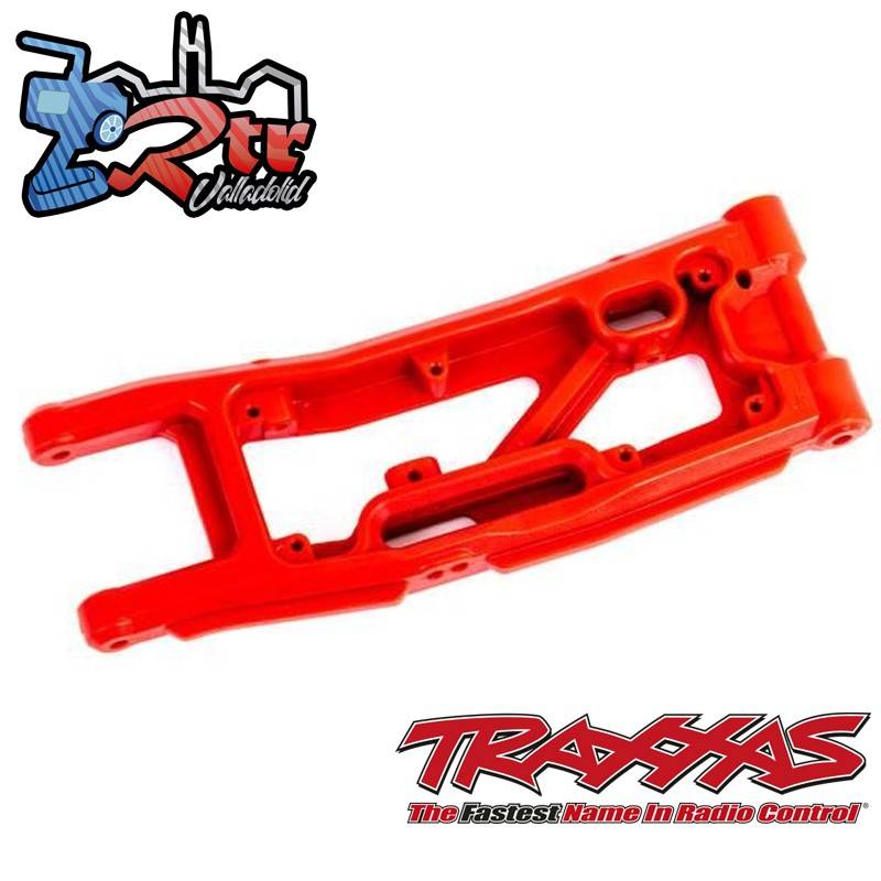 Brazo de suspensión trasero Izquierdo Rojo Traxxas TRA9534R