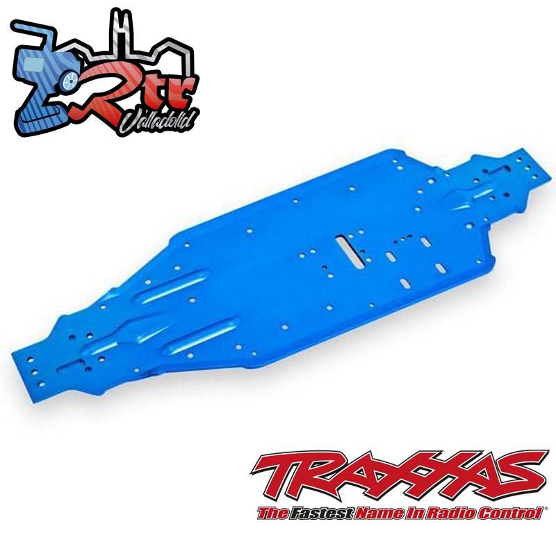 Chasis aluminio anodizado azul Traxxas TRA9522