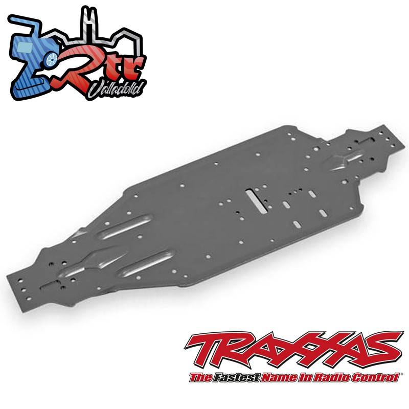 Chasis aluminio anodizado Negro Titanio Traxxas TRX9522A