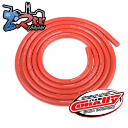 Cable de silicona Ultra V+ - Súper flexible - Rojo - 12AWG  3.30mm 1Metro