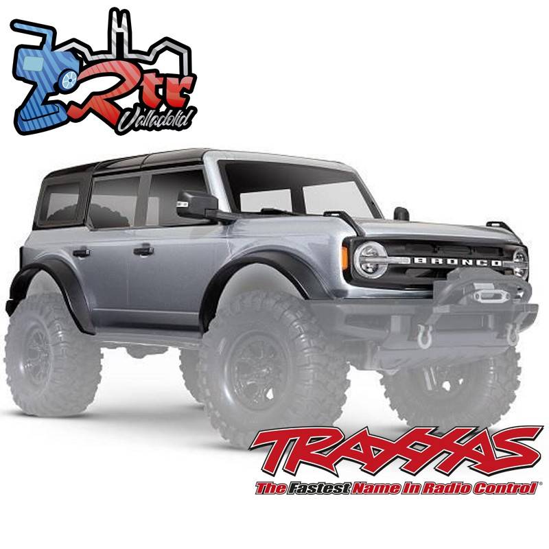 Carrocería TRAXXAS Ford Bronco 2021 completa pintada Gris TRA9211G