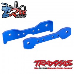 Barras de unión, traseras, aluminio 6061-T6 anodizado azul Traxxas TRA9528